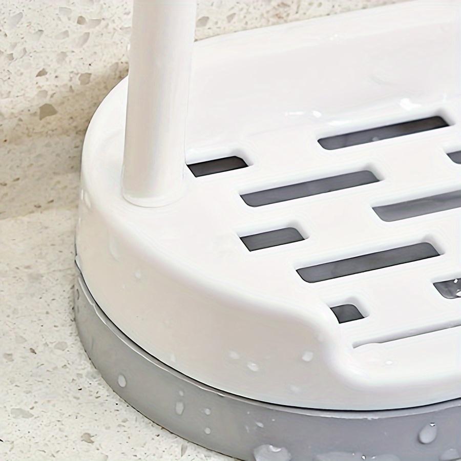 Easy-Install Kitchen Sink Organizer - No-Drill, Space-Saving Storage Rack for Dishcloths & Towels with Drain Basket