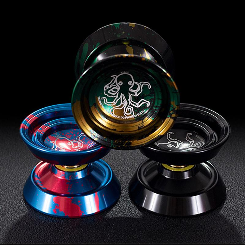 Yoyo Professional Magic Yoyo Metal Yoyo With 10 Ball Bearing Alloy Aluminum High Speed Unresponsive Yo Yo Classic Toys For Kids Yoyo Professional Magic Yoyo Metal Yoyo With 10 Ball Bearing Alloy Aluminum High Speed Unresponsive Yo Yo Classic Toys For Kids