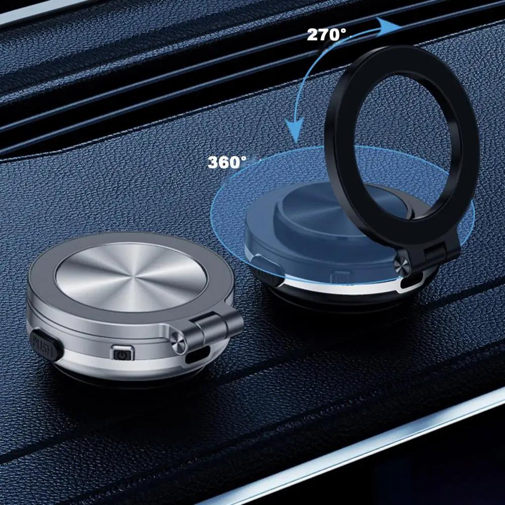 Car ElectricSuction Cup Vacuum MagneticPhoneHolder (Black), 2025 New SummerPhone Holder, Maggrip Pro3602.0 magnetic phone holder vacuumphoneholder