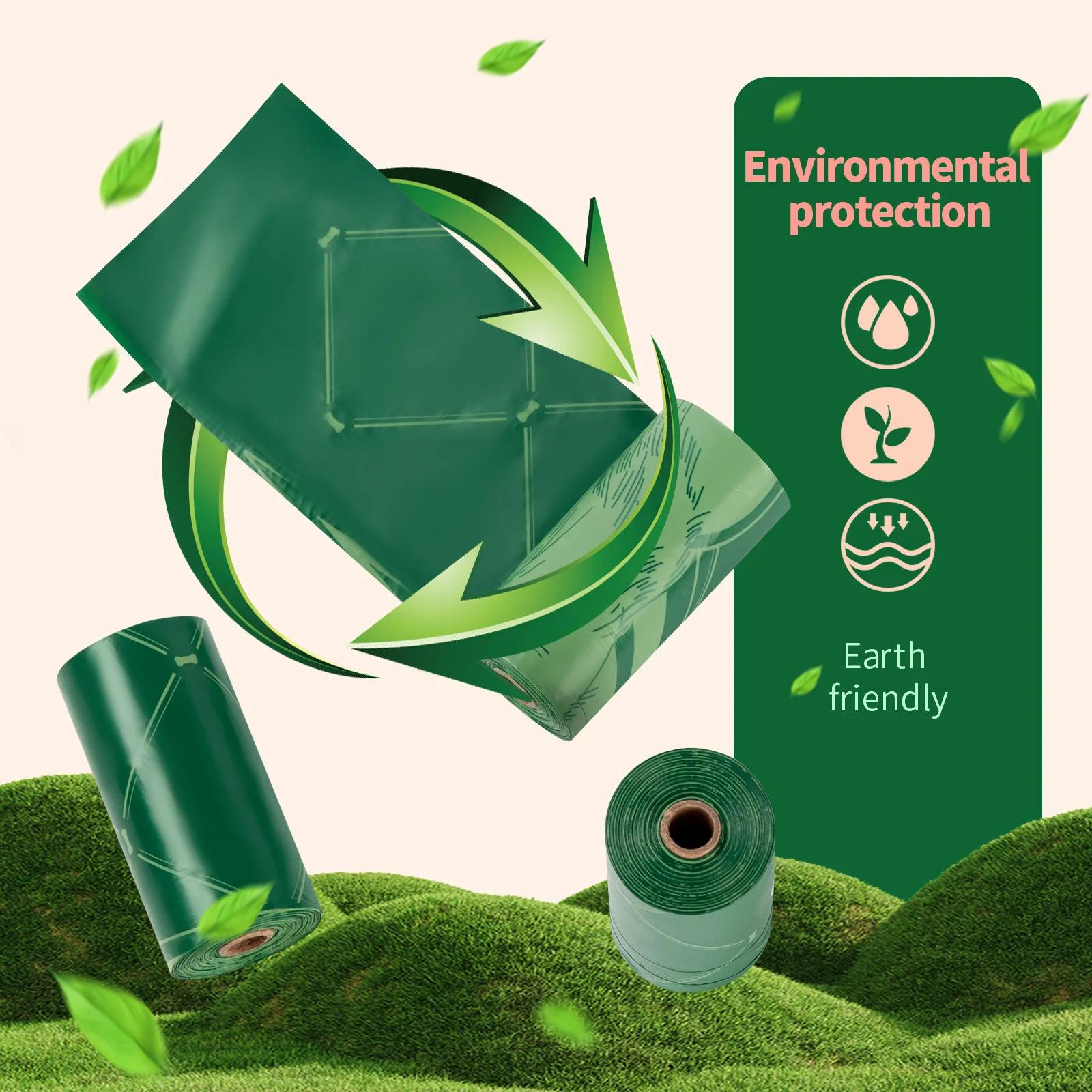 Premium Eco-friendly Biodegradable Pet Poop Bags (270 Count, 18 Rolls) - with Dispenser and Clip - Heavy Duty Litter Scavenger for Dogs & Cats Premium Eco-friendly Biodegradable Pet Poop Bags (270 Count, 18 Rolls) - with Dispenser and Clip - Heavy Duty Litter Scavenger for Dogs & Cats