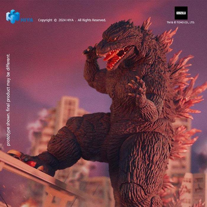 In Stock HIYA GODZILLA 1999 EXQUISITE BASIC Movable Model Toys GODZILLA 2000