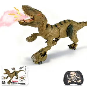 50cm Jurassic Tyrannosaurus Rex Remote Control Toy, Interactive Dinosaur with Lights and Sounds, 60 Minutes Battery Life, USB PD Charging