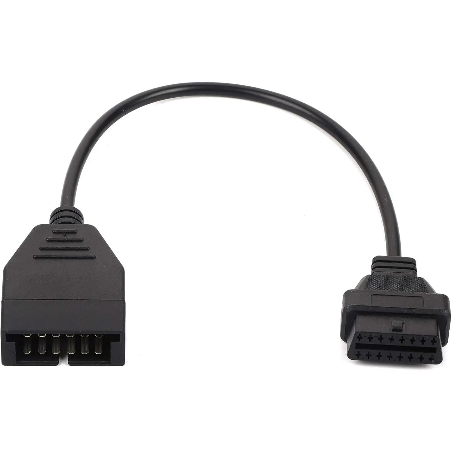 OBD2 to OBD1 GM Adapter,OBD1 12 Pins to OBD2 16 Pins Diagnostic Tool Connector Adapter Cable Replacement for GM