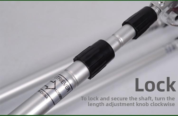 PGM golf ball fishing device club aluminum alloy head golf course 3-6 sections 5.8m