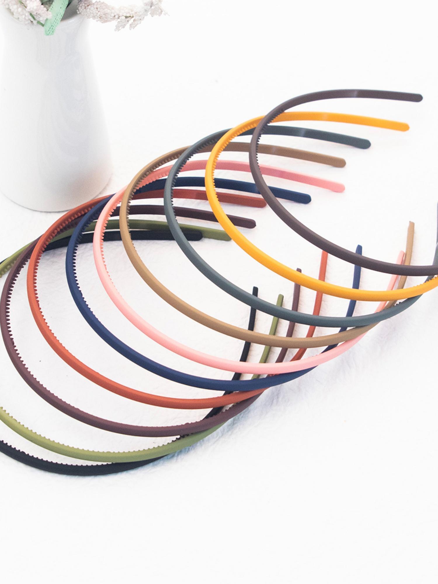 Solid Color Matte Hair Hoop, Fashionable Hair Accessories for Women & Girls, Minimalist Headwear Suitable for Thick Hair
