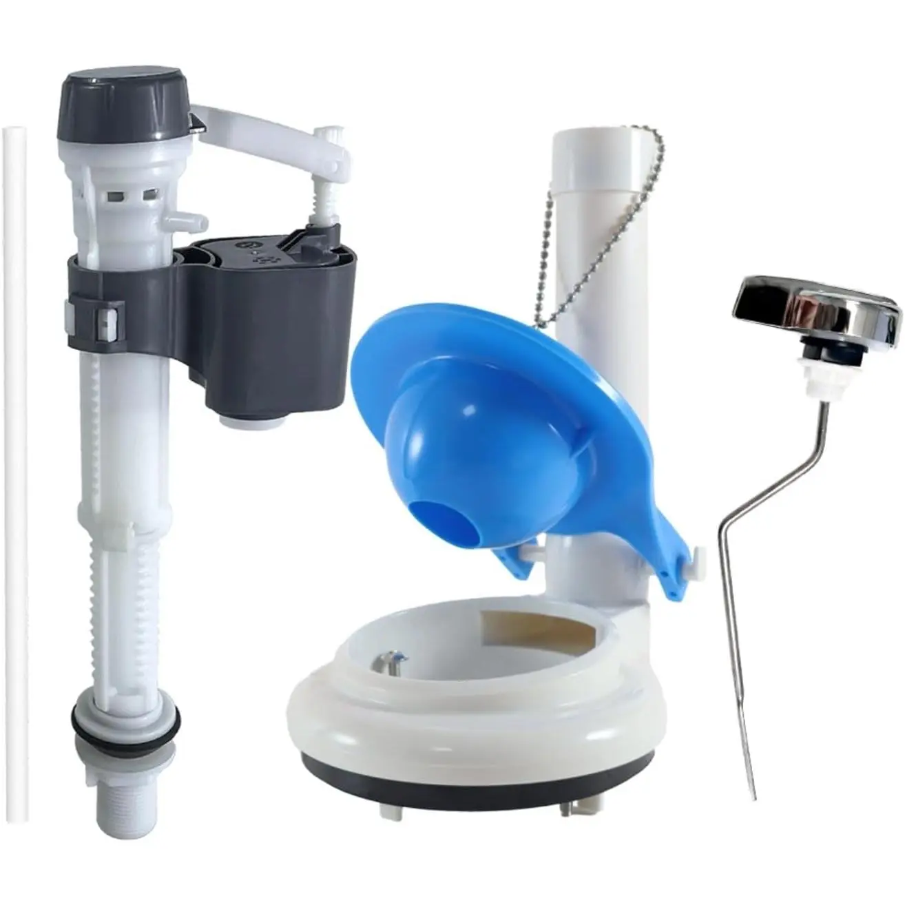 3 Inch Toilet Flapper  Kit for - Toilet | Complete Toilet Repair Kit, Materials,Compatible with ,Glacier Bay and