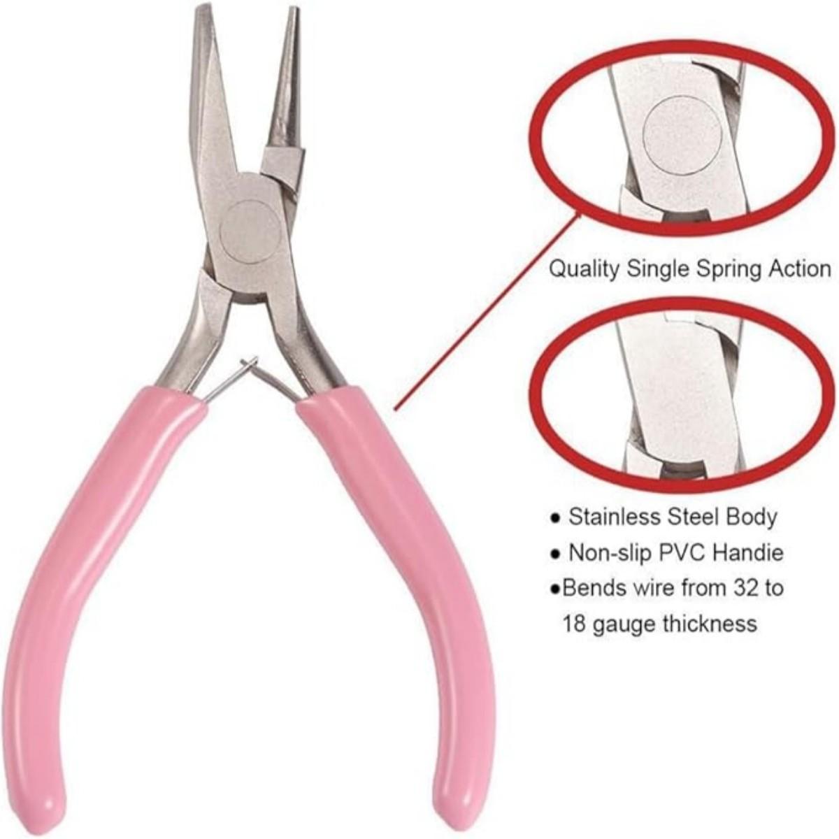 Professional Jewelry Pliers Beading Pliers Jewelry Repair Pliers Wire Wrapping Tool Craft Supplies for Jewelry Making