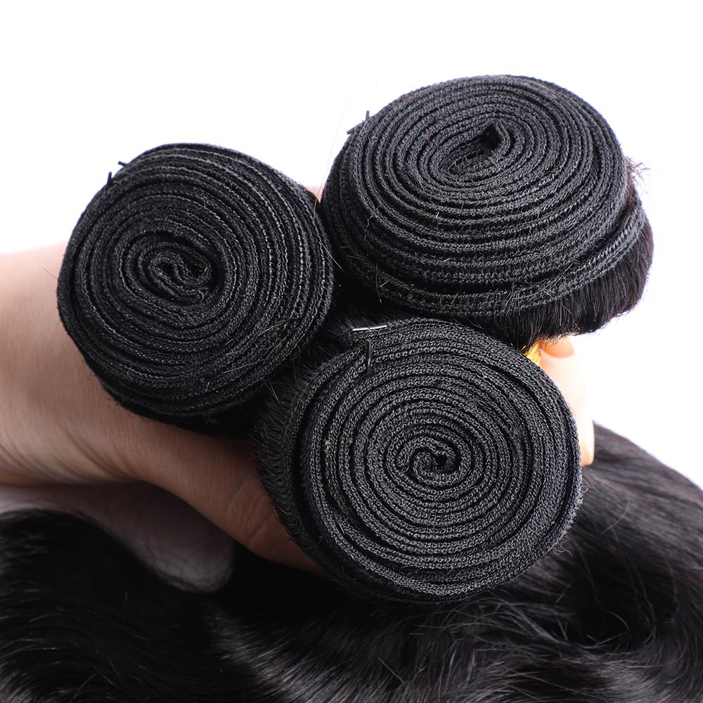 Iwish Brazilian Human Hair Body Wave Bundles 12A Remy Hair 30 32 Inches Quick Weave Sew In Style For Black Women Trending On TikTok With Natural Shine & Volume