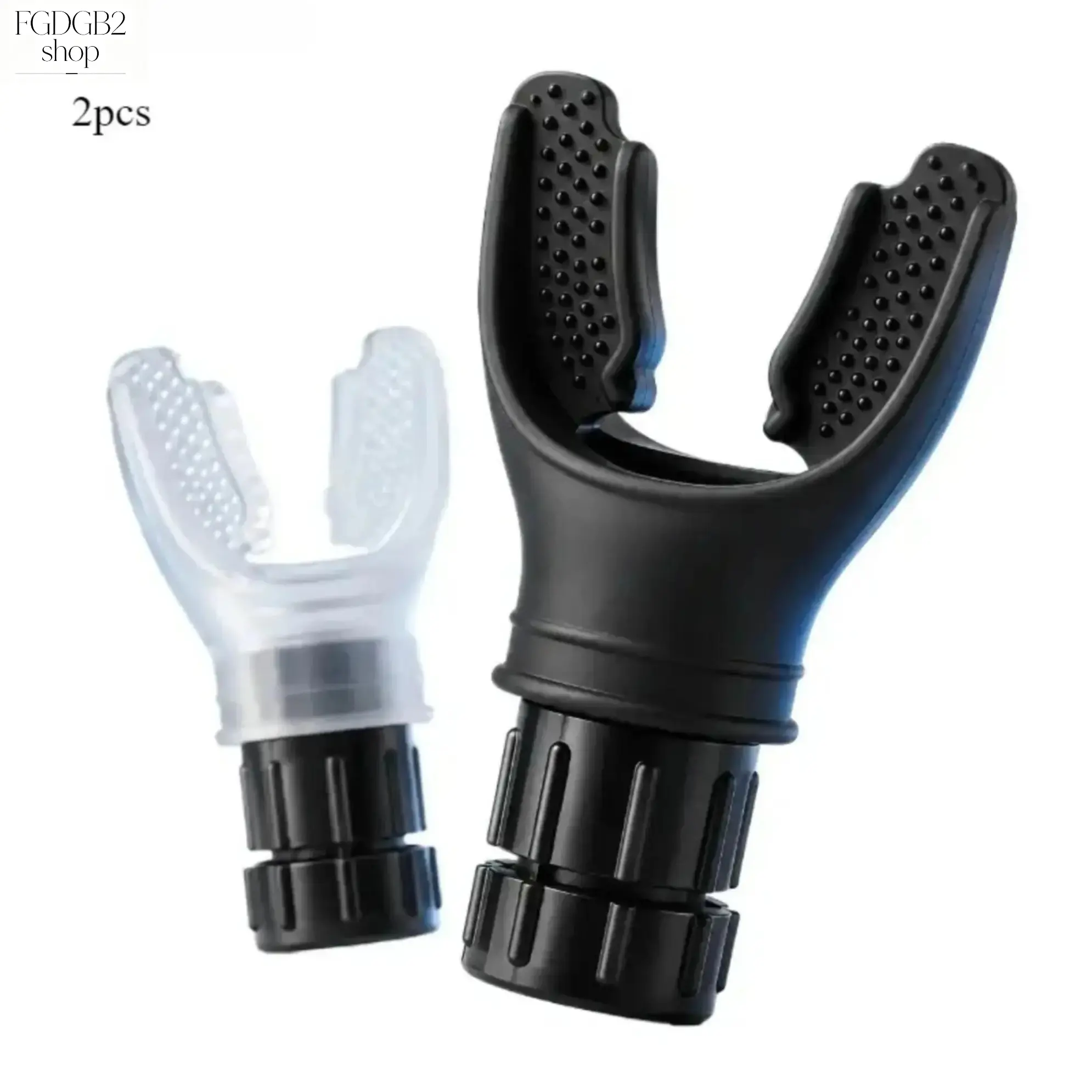 2-Pack Portable Breathing Trainer, Adjustable Resistance Lung Exercise Device, Lightweight Washable Breathwork Training Tool for Running, Fitness, Home Workout, Sports & Daily Practice