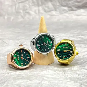 Vintage Mini Watch Ring Adjustable Fashion Bell Ring