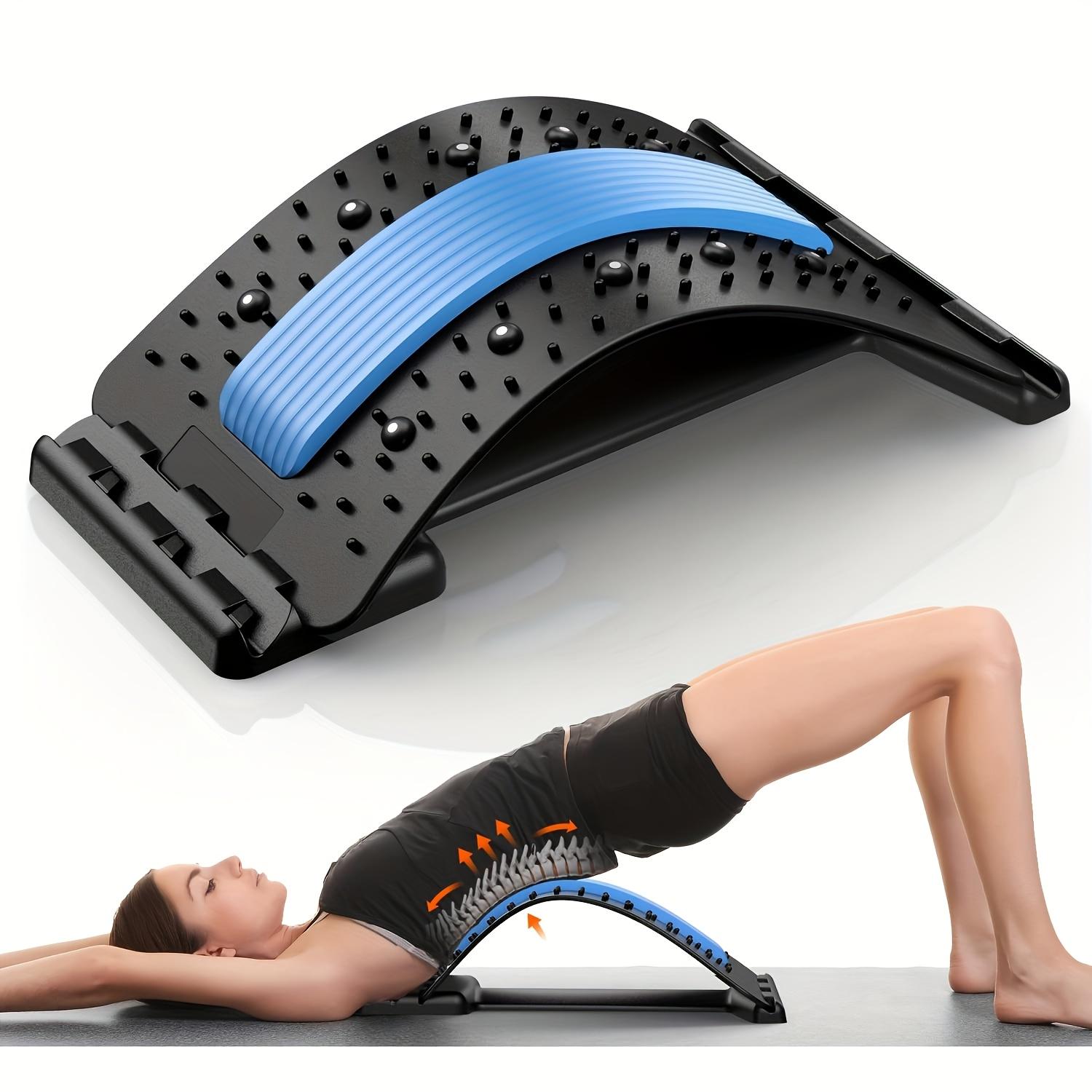 Back Stretcher Board (4-Level Adjustable) – Spinal Decompression for Herniated Disc & Waist/Back Tensionpain relief device