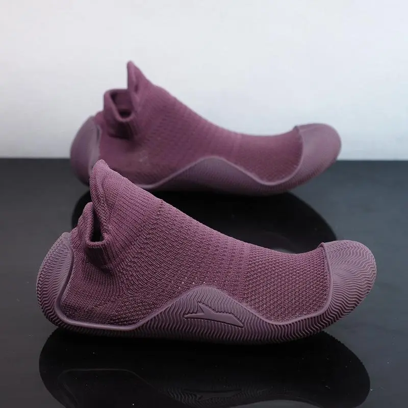 Unisex Barefoot Socks Shoes with PU Leather, Sporty Cross Trainer for Gym/Water/Beach, Portable Indoor Fitness Footwear, Sport Ready