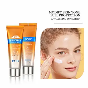 SPF50+ Sunscreen Isolation Lotion 40g, UVA UVB Daily Sun Protection Cream, Hydrating Full Coverage Sun Block for Face & Body