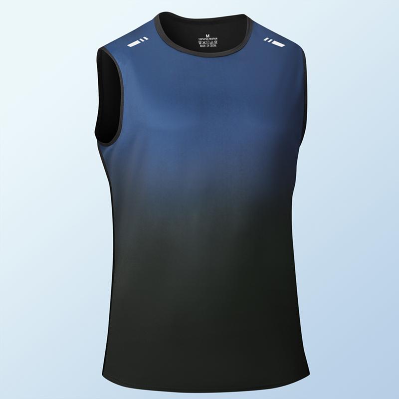 1/3 Pack Men's Gradient Sleeveless Gym Tank Tops, Quick Dry Moisture Wicking Athletic Workout Vests, Summer Casual Streetwear Sportswear Multiple Colors 1/3 Pack Men's Gradient Sleeveless Gym Tank Tops, Quick Dry Moisture Wicking Athletic Workout Vests, Summer Casual Streetwear Sportswear Multiple Colors