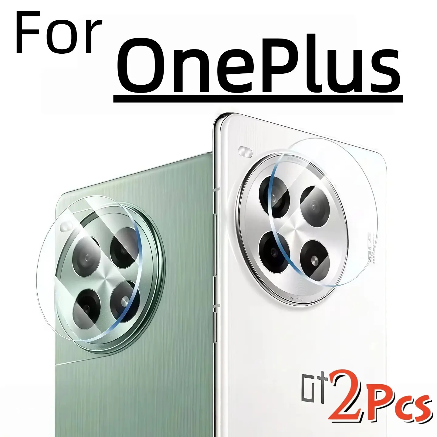 2-Pack Oneplus Ace3/ace12/ace13 Camera Lens Protector, HD Tempered Glass, Easy Install, Scratch-Resistant, Ar Coating, Phone Accessories
