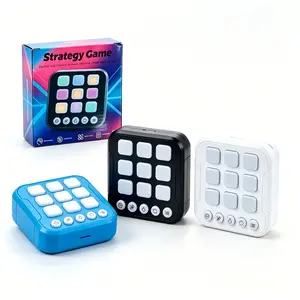 Tic-Tac-Toe,keyboard fidget clicker,Click to RelieveLight Dance,Memory FlashNon-Stop Fun 3 Modes 9 Grid Puzzle Game | Competitive Travel Game For Kids,All game modes cultivate logical reasoning, memory capacity, focus and hand-eye coordination
