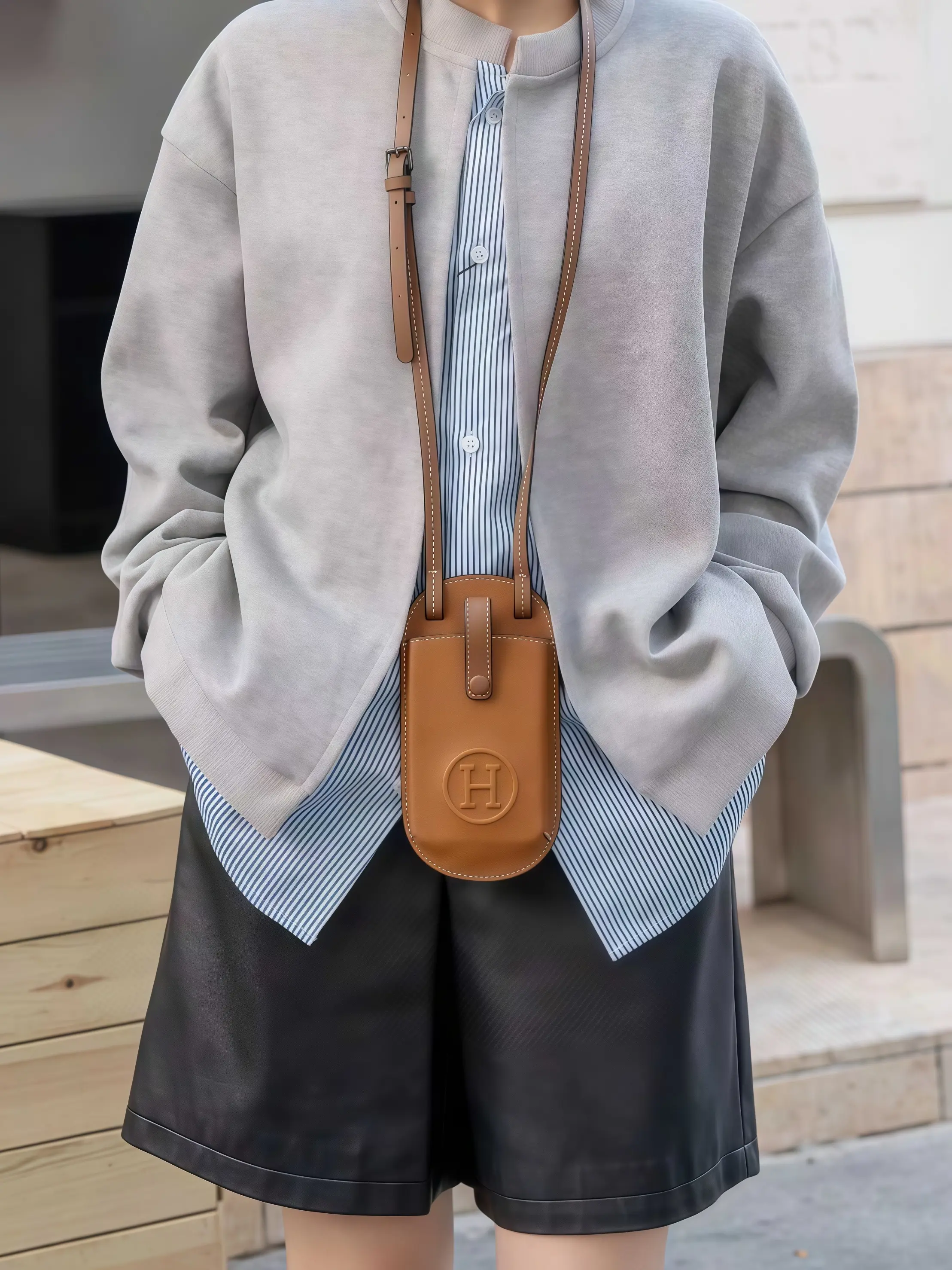 Women's Crossbody Phone Bag, Elegant Leather Shoulder Bag, Compact Fall Winter Design, Trendy RFID Blocking Wallet, Perfect for Daily Use
