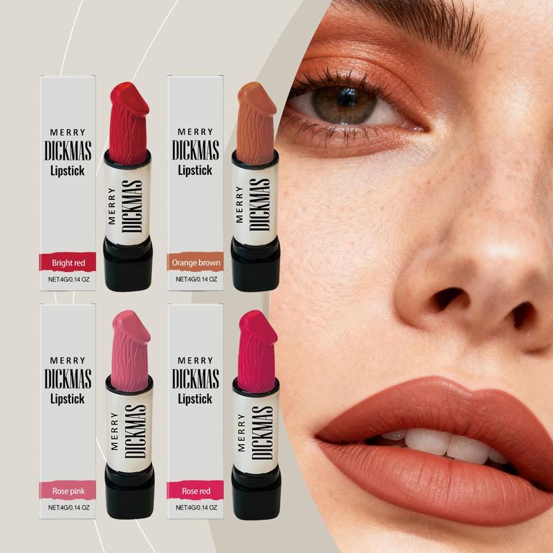 Valentine's Day Secret Lipstick Smooth Flawless Natural Color Matte Finish Long-Lasting, Perfect Gift for Her, Birthday Present Choice