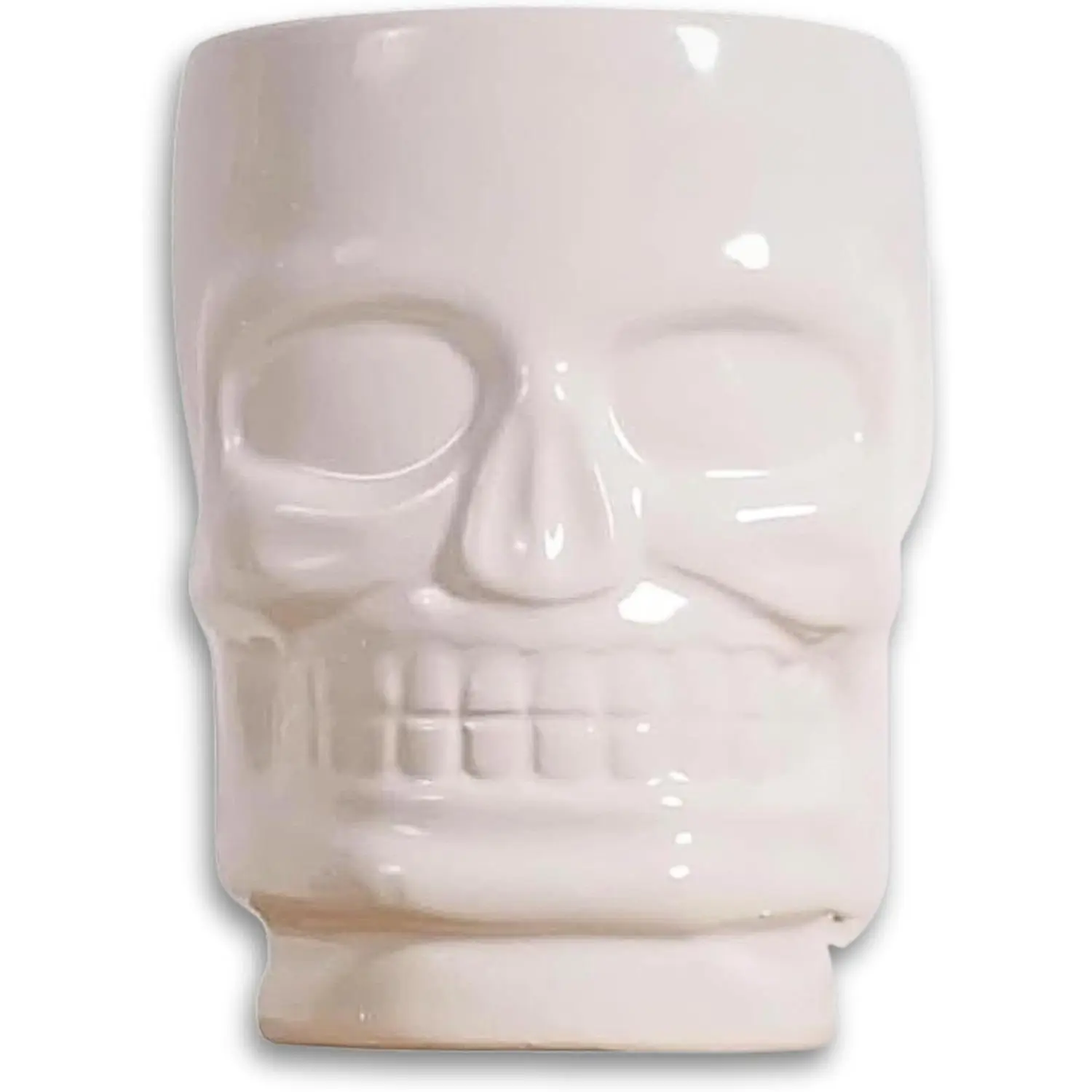 Skull Decor Coffee Mug, Ceramic Gothic Gifts for Women & Men,  Coffee Mugs for Halloween Gifts, Goth Kitchen &  Stuff  Decor, Large Novelty Ceramic  Cup for Hot & Cold Drinks, 17 oz