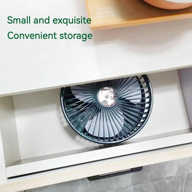 Portable Foldable Fan, USB Charging Retractable Mini Fan, High-Speed Silent Electric Fan, Outdoor Camping & Hiking Equipment