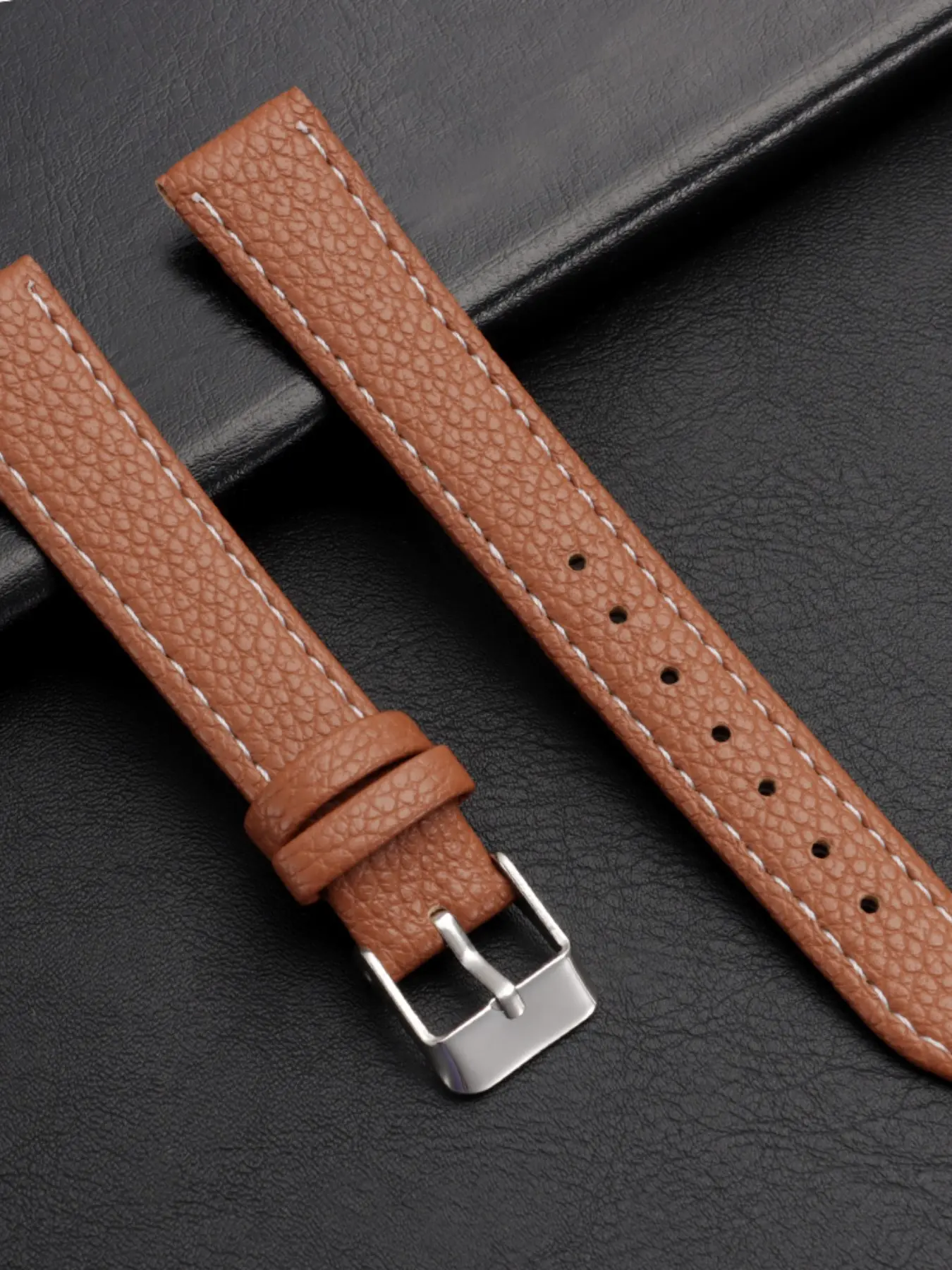 High-Quality PU Leather Strap, Ultra-Thin Soft Material, Waterproof, Compatible with 10mm-16mm, Fashionable Women's Watch Band