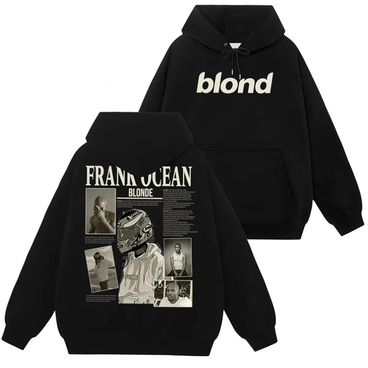 Frank Ocean Graphic Hoodie |   Sweatshirt |   T-Shirt Print. Classic Streetwear Trendy Pullover Tops Soft Comfort Hoodies For Men Women Fans Gift Casual Daily Wear Fan Merch Fashion Street Outfit