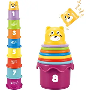 Baby Stacking Nesting Cups Toys, Baby Toys 6 to 12 Months, Montessori Toys  Toddler Gifts 1 Year Old New model
