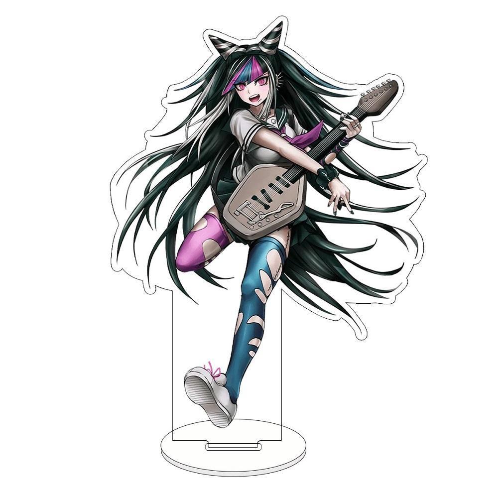 （Free shipping）Anime Game Danganronpa Figure Nagito Komaeda Kirigiri Kyouko Togami Byakuya Cosplay Acrylic Stand Model Prop Fans Birthday Gifts