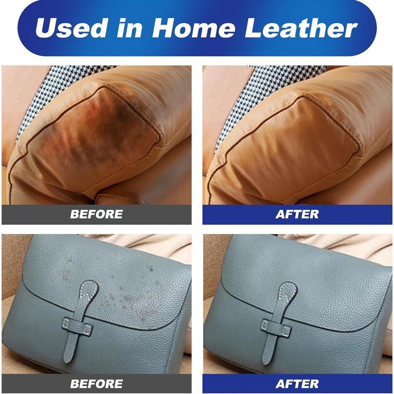 Car leather care cleaning cream, car interior cleaning cream, leather bags, leather shoes cleaning - multiple uses,Automobile parts, essential products for automobiles,Easy to use, the best car companion