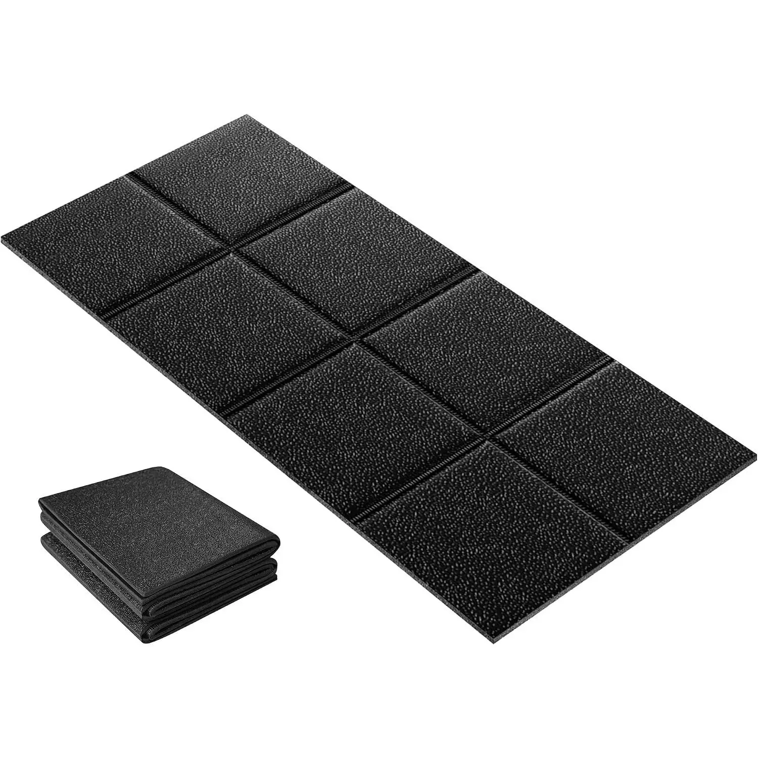 Mat for Carpet, Treadmill Mat for Hardwood Floors, High Density, 0.2" Thickness, Folable, Floor Protection Mats for Bike, Elliptical, Treadmill