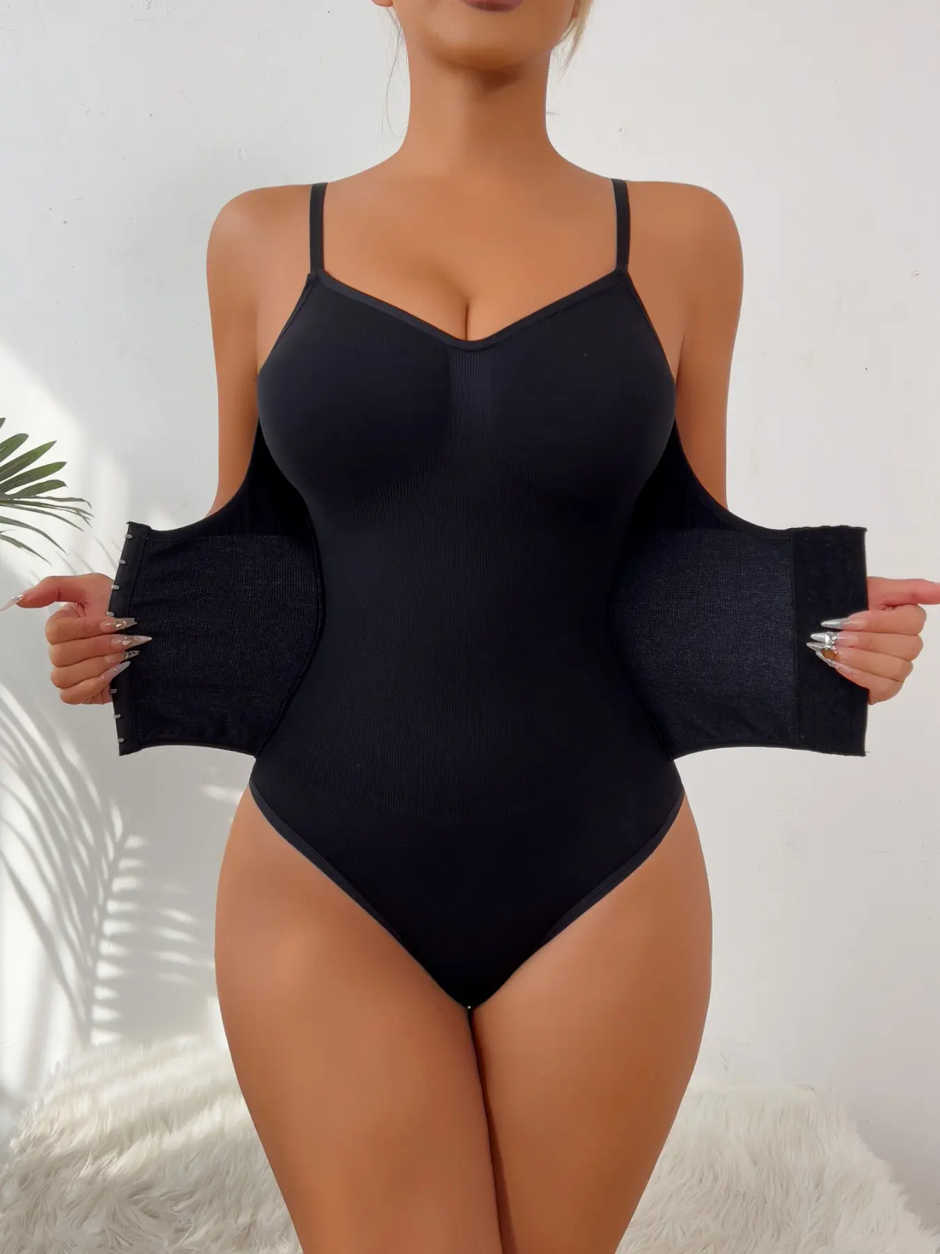 Double Layer Shapewear Bestseller, Enhanced Waist Trainer, Belly Control, Zipper Open Crotch, Full Body Shaper, Comfortable for All Seasons