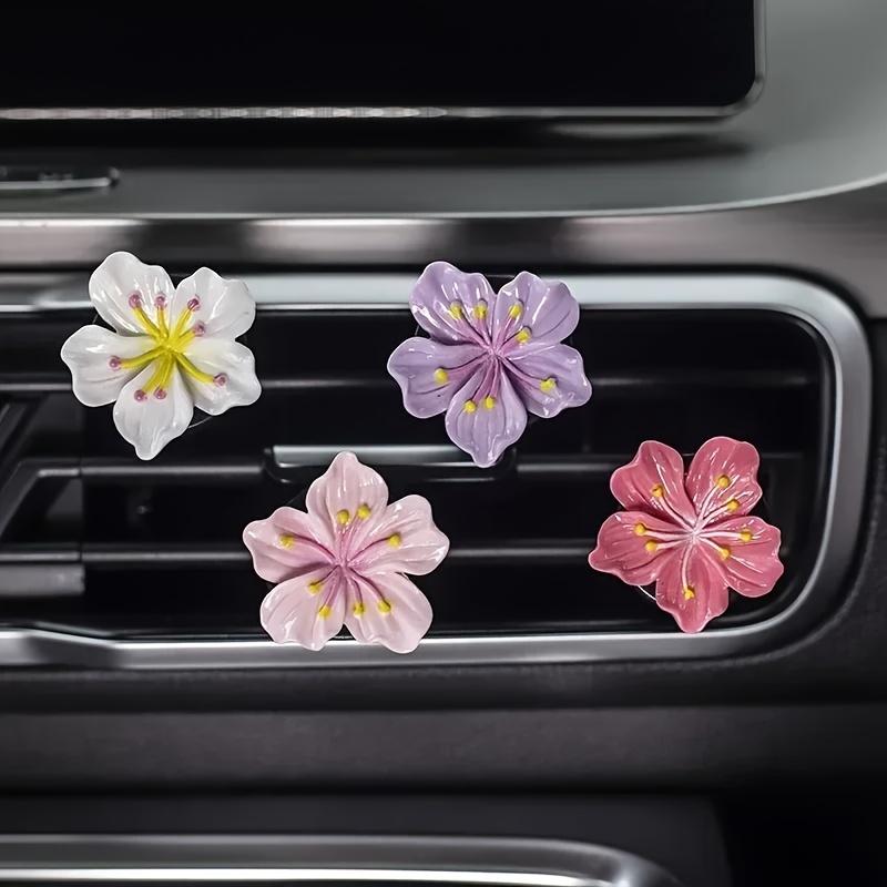 Car Air Freshener Clip, Car Diffuser and Air Outlet Decoration, Refillable Car Air Freshener Clip without Fragrance Tablet, Universal Car Interior Decoration Accessory