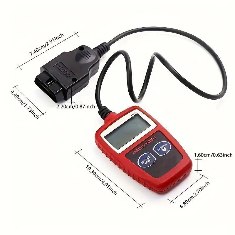 Ms309 Obd2 Obdii Eobd Fault Code Reader Scanner Tool, Car Diagnostic Tool, Engine Diagnosis, Handheld Device, Compact Scanner, High Quality, Automotive Scan Tool