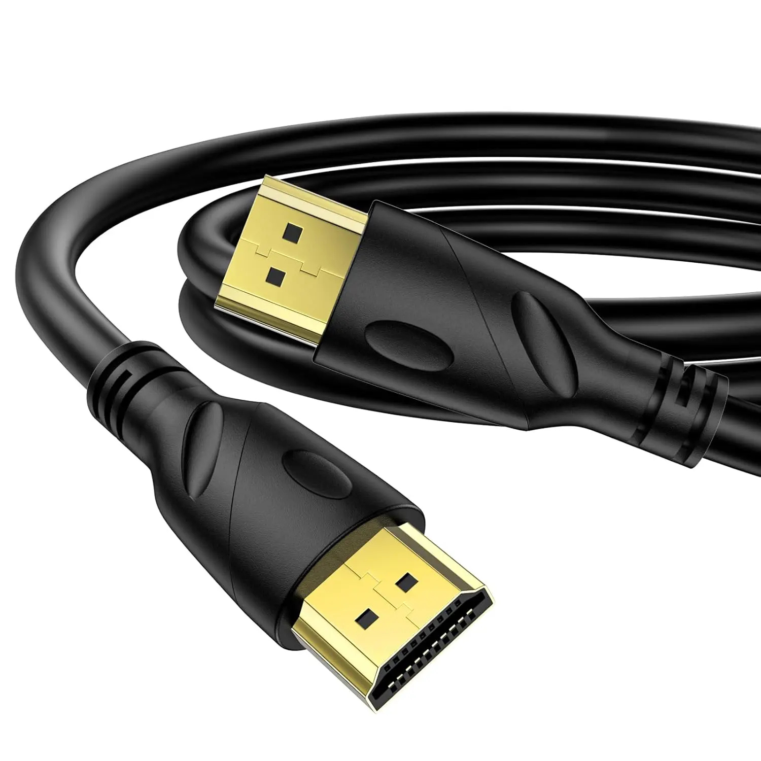 8K HDMI Cable 6ft, 48Gbps Ultra High Speed HDMI 2.1 Cord,Gold Plated Connectors, Supports 8K@60Hz & 4K@120Hz,eARC, HDR, 3D,Compatible with PS5, Xbox Series X/S, Soundbar, 4K TV, Blu-Ray Player,Protective,Case,Splitter,for Dual Monitor,Andro,,wifi,extender