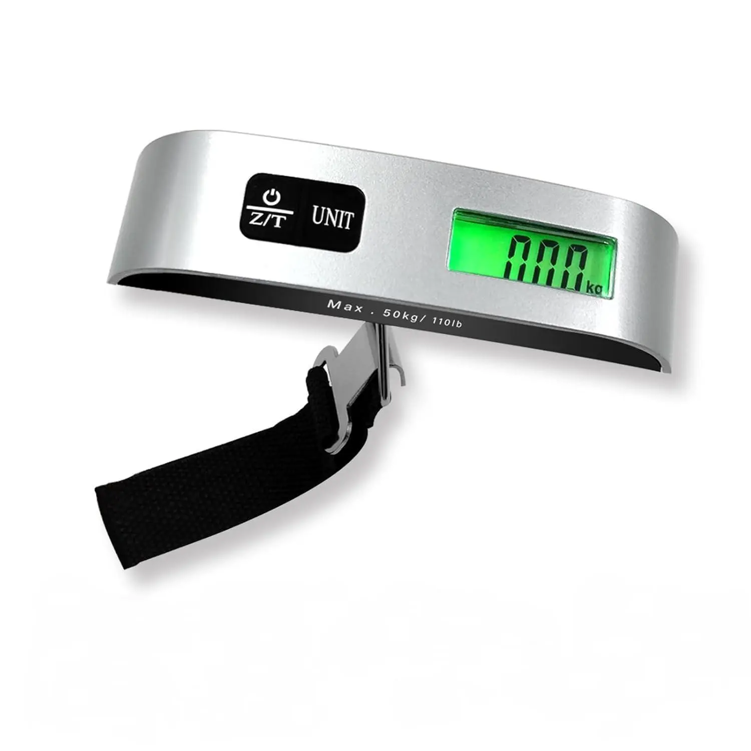 Luggage Scale, Portable Digital Hanging Baggage Scale for Travel, Suitcase Weight Scale with Rubber Paint, 110 Pounds, Battery Included,Travel for Weighing Luggage, Backpacks, Packages and Markets,gift