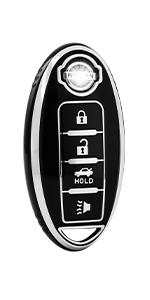for Nissan Key Fob Cover Car Key Fob Case Shell Fit for Nissan Rogue Altima Sentra Pathfinder Titan Murano Kicks Versa Armada Leaf Smart Key Car Accessories Protector, Purple for Nissan Key Fob Cover Car Key Fob Case Shell Fit for Nissan Rogue Altima Sentra Pathfinder Titan Murano Kicks Versa Armada Leaf Smart Key Car Accessories Protector, Purple