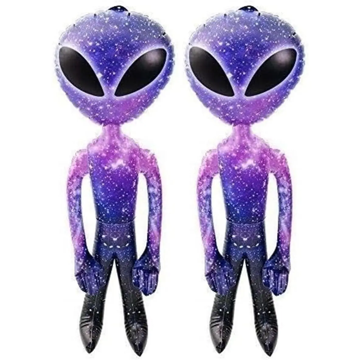 Galaxy Space Alien Inflate | 3 Feet | 2 Pc Set | UFO Blow Up Decoration Toyfidget toys