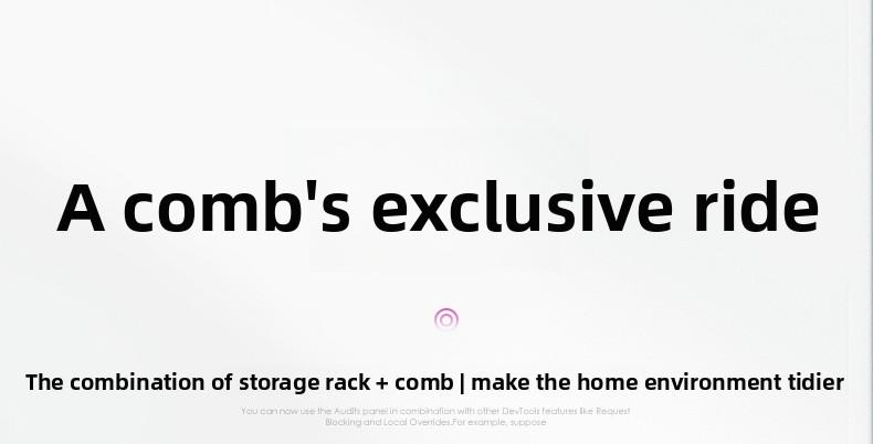 Luxury upgraded version, featuring a push-button cleaning design, suitable for women with long hair, popular air cushion massage comb