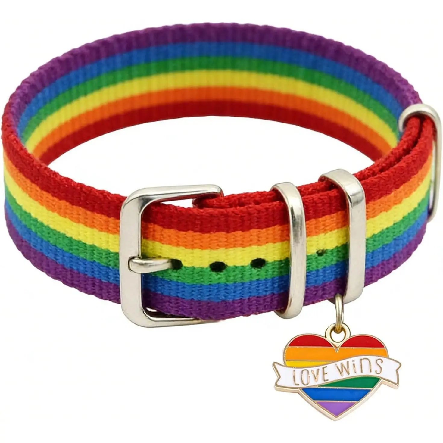 LGBTQ Rainbow Pride Bracelet for Women Men Bisexual Lesbian Rainbow Flag  Wristband  LGBT Pride Bracelets for Pride Month