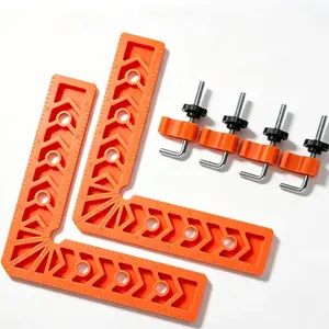 Father's Day Gift 2pcs Right Angle Clamp Kit, Adjustable Fastening Tool for Picture Frames, Boxes, Furniture, Cabinets, Drawers, Stone Positioning