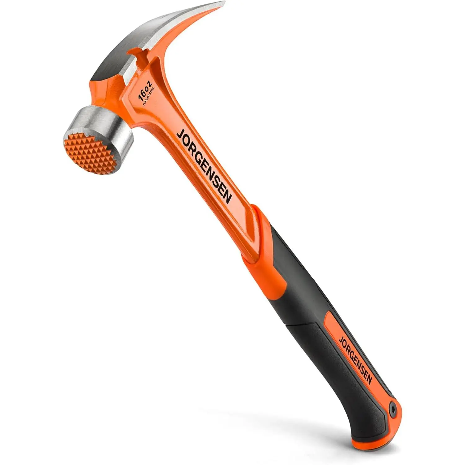 16 oz Straight Claw, Rip Claw with Milled Fachock Absorbing Grip, Duty One-piece Forged