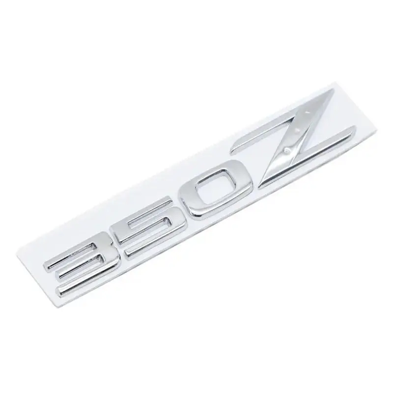 For Nissan 350Z 370Z Rear Trunk Emblem Badge GTS GTR Nismo Z Z3 Z34 Teana Car Modification Stickers Decals 3D Metal