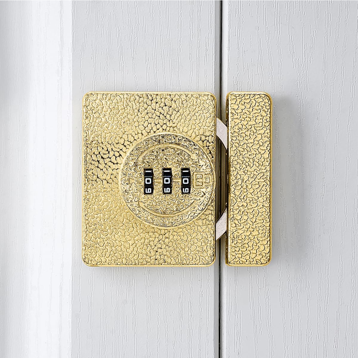 Cabinet Lock,3 Digit Password Keyless,Anti  Mechanical Password Lock,Protect ,for Drawer,Cabinets,Locker, Closet,Windows,Sliding Door,Bathroom,and Garden