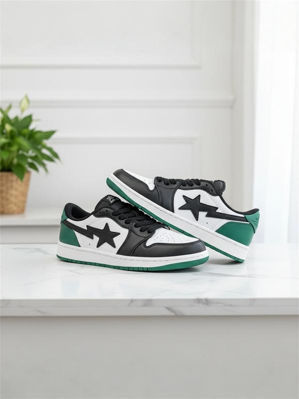 Unisex Flat Sole Skate Shoes, Outdoor Casual Shoes, Non-Slip Durable