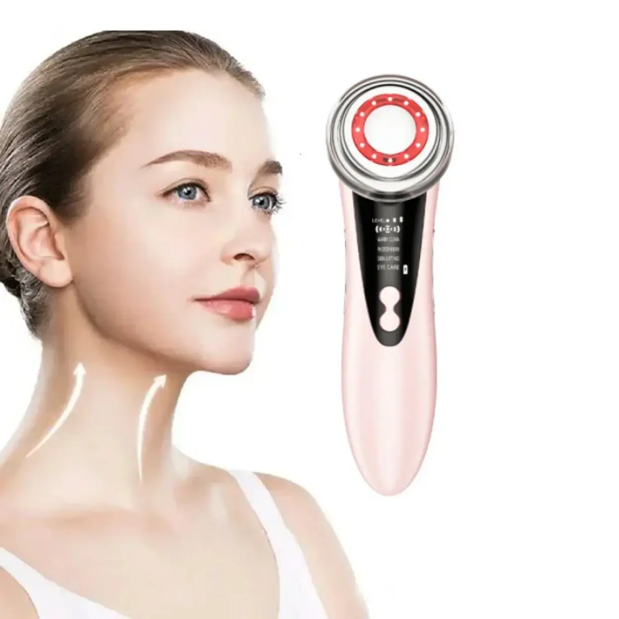 5 in 1 Deep Cleansing Facial Device - a Firming Facial Massager with 3 Adjustable Settings