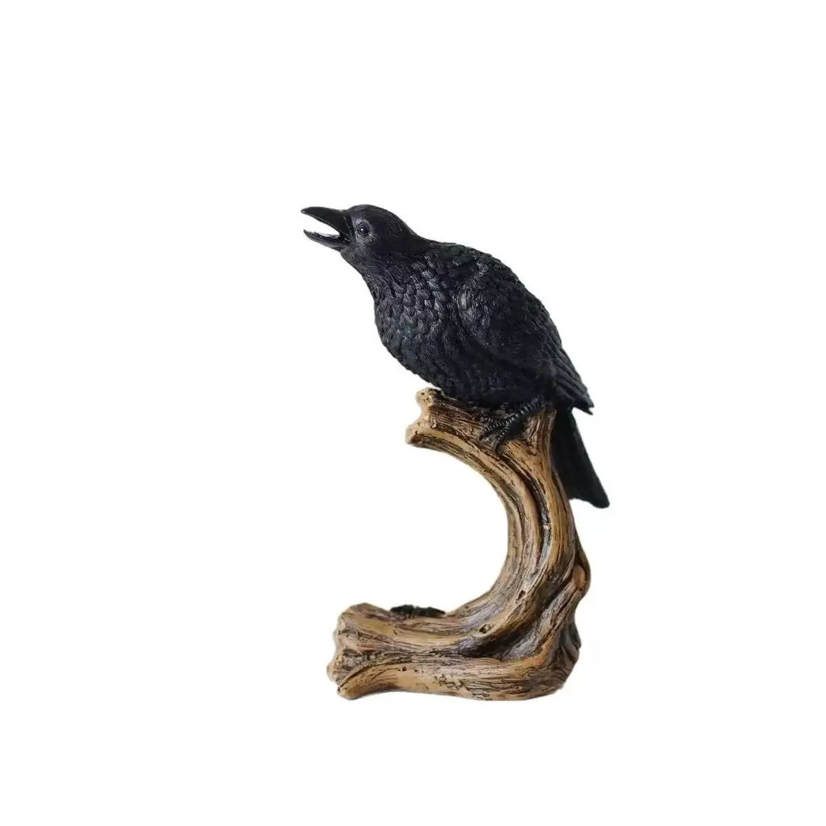 Halloween Realistic Crow Ornament, Home Decor Craft, Halloween Decoration, DIY Ornaments, Perfect for Festive Atmosphere
