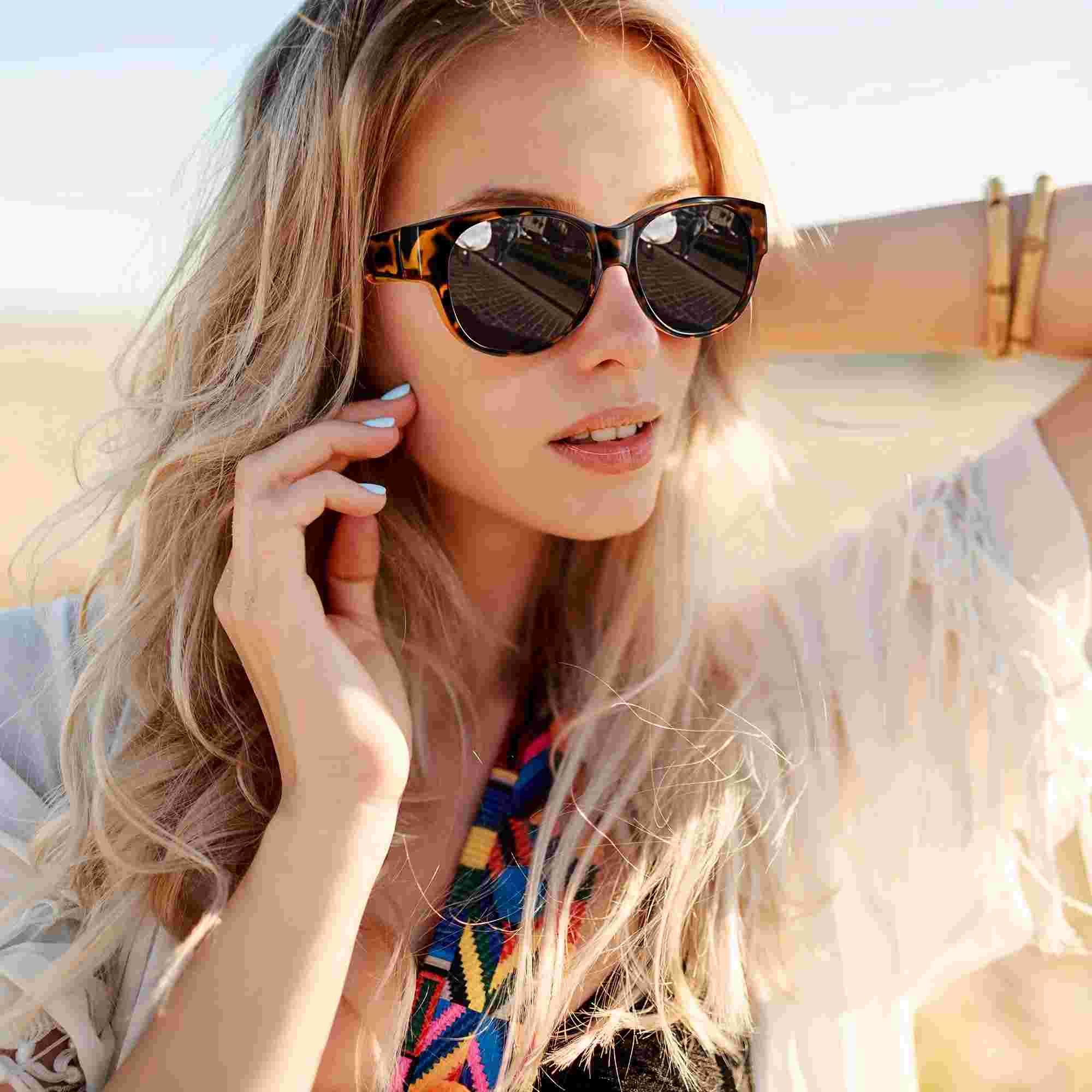 Polarized Fit Over Sunglasses for Women Men, Lightweight UV400 Protection Anti Glare Wrap Around Sun Glasses, Wear Over Prescription Glasses for Driving Travel Outdoor