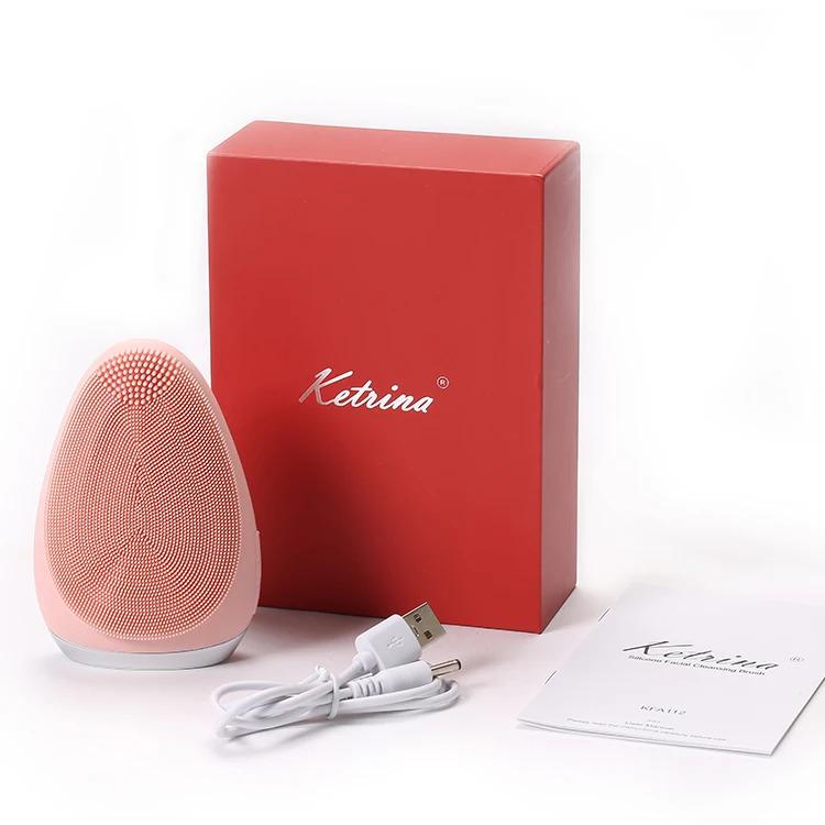 Face Cleaner Home Products Mini Black Hot Selling Facial Cleansing Brush Silicone