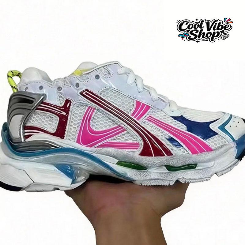 Men's and Women's 3xl chunky shoes Essentials for spring fashion outfits Bow tie height increasing trainers lace up casual lightweight sneakers.Vintage, distressed look.7.0