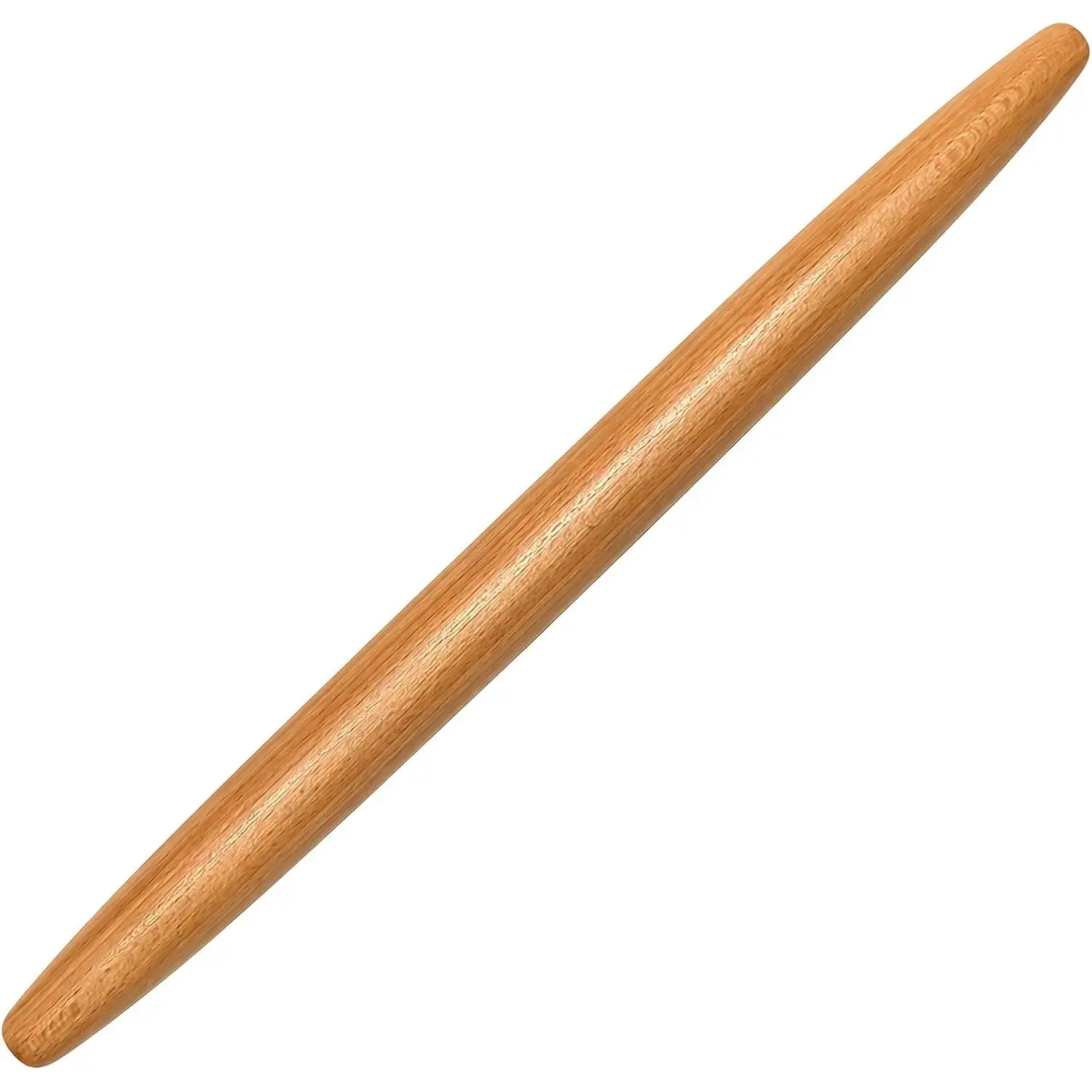 Rolling Pin, 17 Inch Solid  Tapered Rolling Pin for Baking, Wooden Dough Roller for Pastry, Pizza Dough, Pie Crust, Cookies, Pasta and Fondant